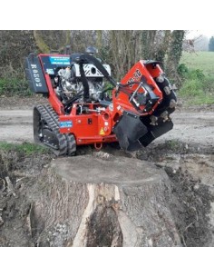 Location Rogneuse de souches Barreto 31CV sur chenilles 2